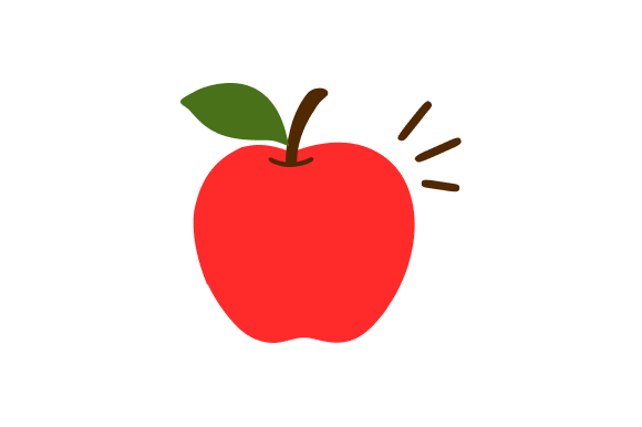 Apple Fresh Fruit Illustration – A Versatile Design Asset for Every Creative Project
