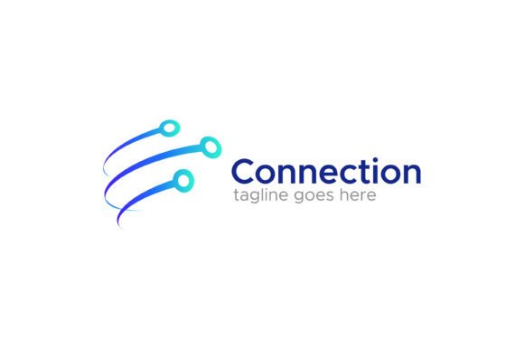 Connection Network Technology Logo: The Intersection of Connectivity and Clarity