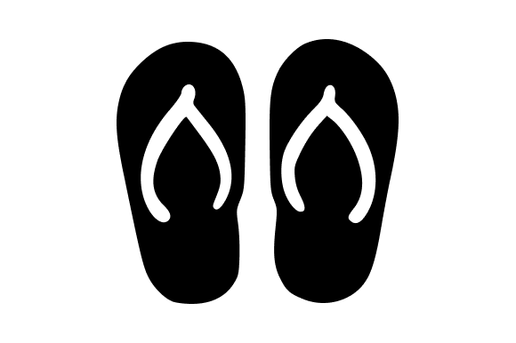 Flip Flops for Summer Comfort: A Versatile Design Asset for Every Creative Project