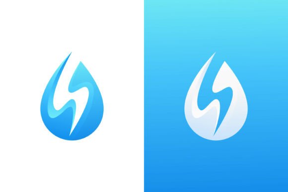 Letter S Logo Water Drop Natural Purity: A Brand Identity That Flows With Purpose