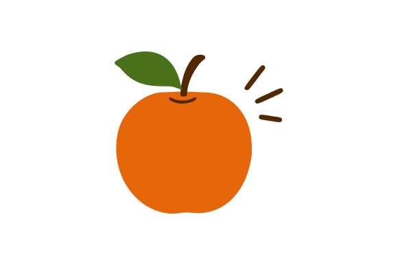 Orange Fruit Cartoon: A Versatile Design Asset