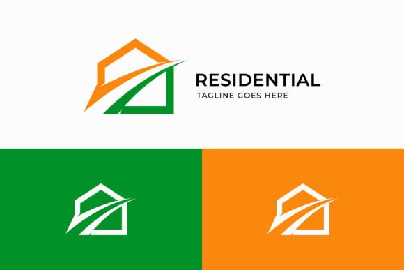 Residential Estate and Property Logo: A Symbol of Movement and Stability