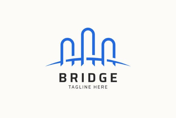 What the Abstract Linear Bridge Logo Business Design Offers for Your Brand